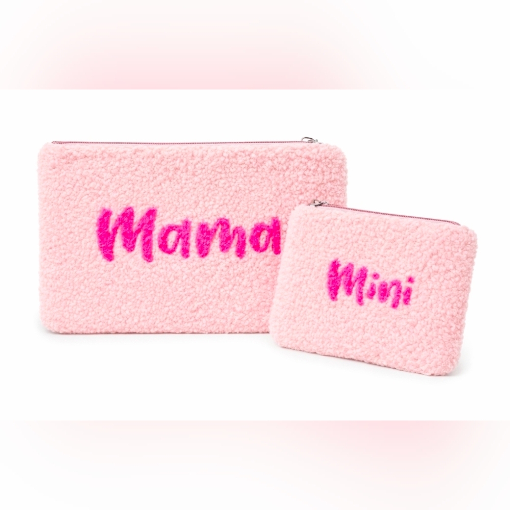 •Pink 'Mama & Mini' Accessory Set
